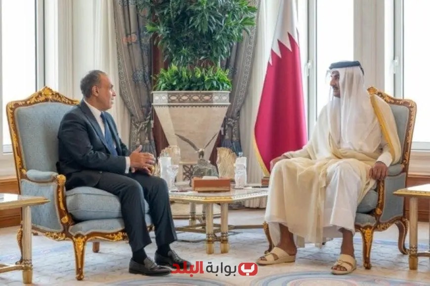 وزير الخارجية المصري ينقل رسالة دعم وتضامن من الرئيس السيسي إلى أمير قطر