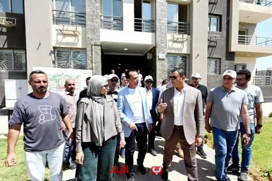 وزير الإسكان يزور مشروع جنة 4 السكني في الشيخ زايد ويشرف على تقدم العمل