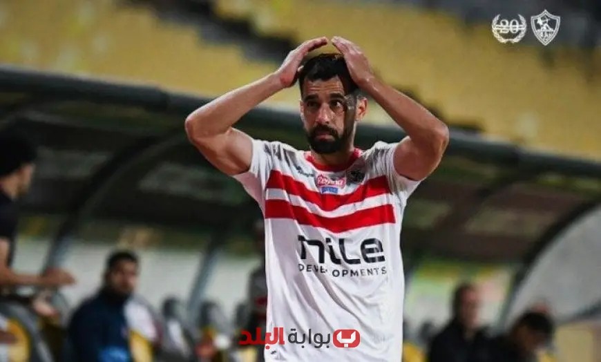 عبد الله السعيد ينجح في تسجيل الهدف الثالث للزمالك ضد المصري بفيديو مثير