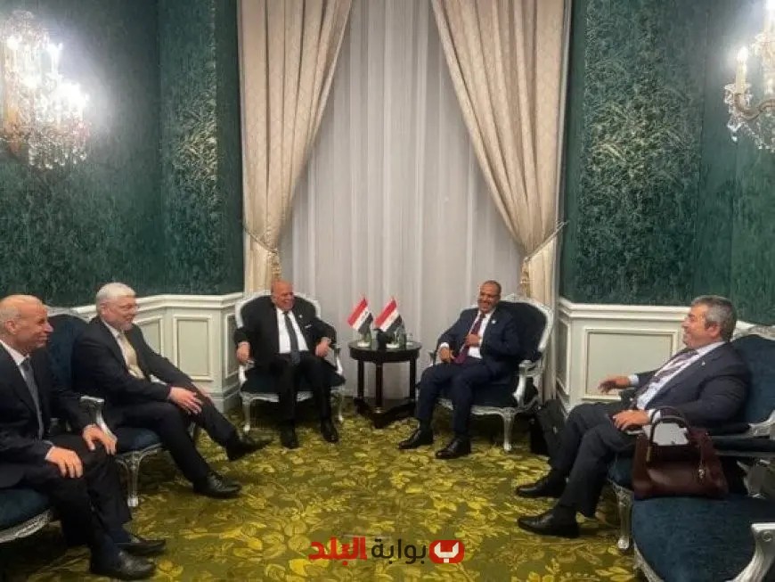 وزير الخارجية يتفق مع نظيره العراقي على تعزيز التعاون ويدين الجرائم الإسرائيلية ضد غزة