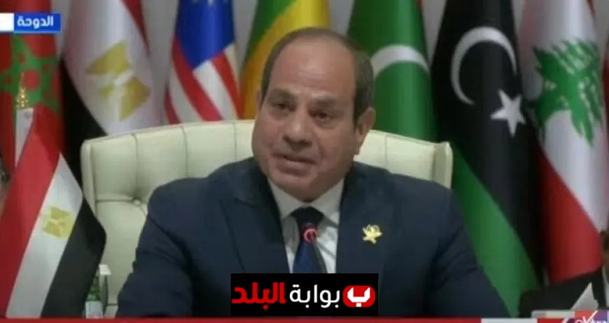 الرئيس السيسي يدعو قادة العرب والمسلمين للتوحد لمواجهة الانفلات الإسرائيلي