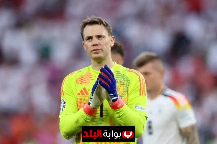 مانويل نوير يحتفل بالانتصار التاريخي في دوري أبطال أوروبا بعد تحقيق الفوز المئوي
