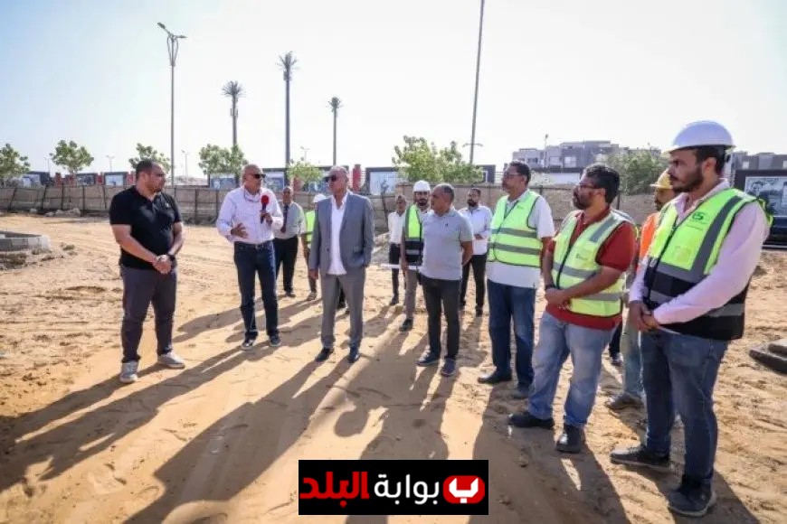الخطيب يشرف على بدء المرحلة الأولى من مشروع حفر مجمع حمام السباحة في فرع التجمع