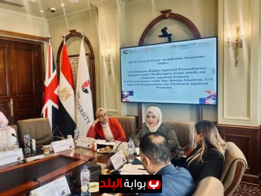 مرصد الأزهر يناقش قضايا العنف ضد المرأة في جلسة حوارية بالجامعة البريطانية