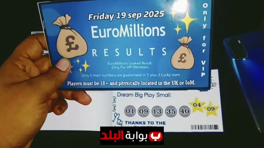 National Lottery EuroMillions Results Live: Check if You’re the Next Jackpot Millionaire