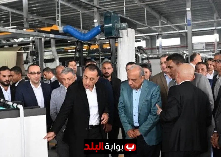 رئيس الوزراء يدشن مصنع هنجشينج الصيني لتكنولوجيا المنسوجات باستثمارات تصل إلى 70 مليون دولار