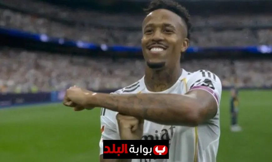 الدوري الإسباني ميليتاو يسجل هدف التقدم لريال مدريد في الشوط الأول ضد إسبانيول فيديو