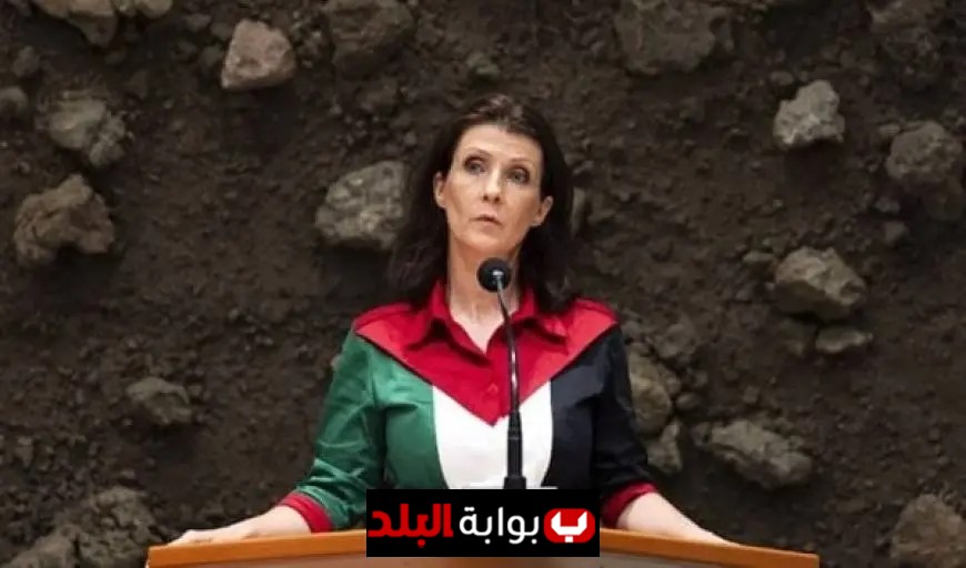 نائبة هولندية تغادر البرلمان بسبب قميص فلسطين فيديو
