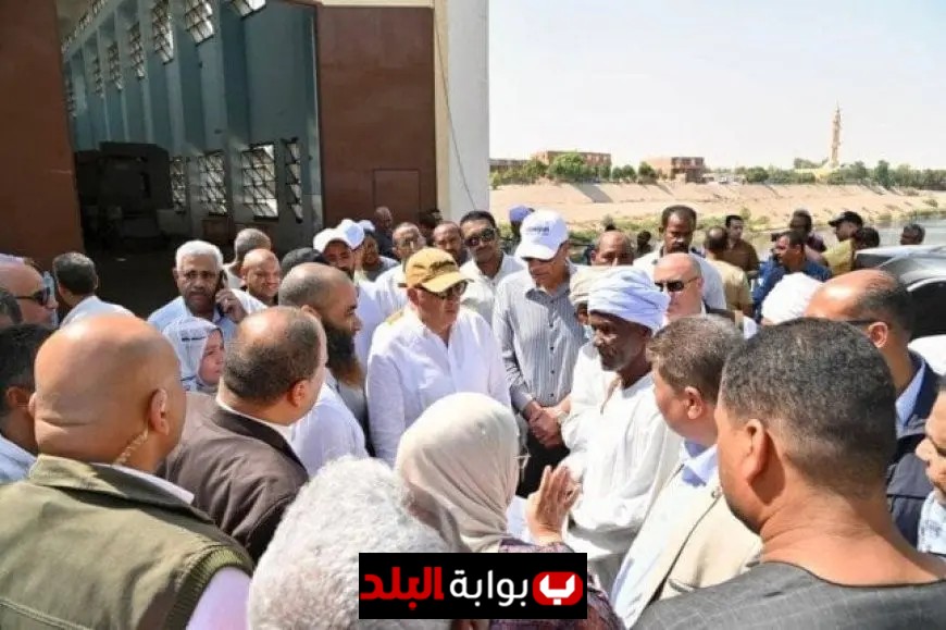 وزير الموارد المائية يتابع حالة الري في وادي النقرة بأسوان لتعزيز الزراعة المستدامة
