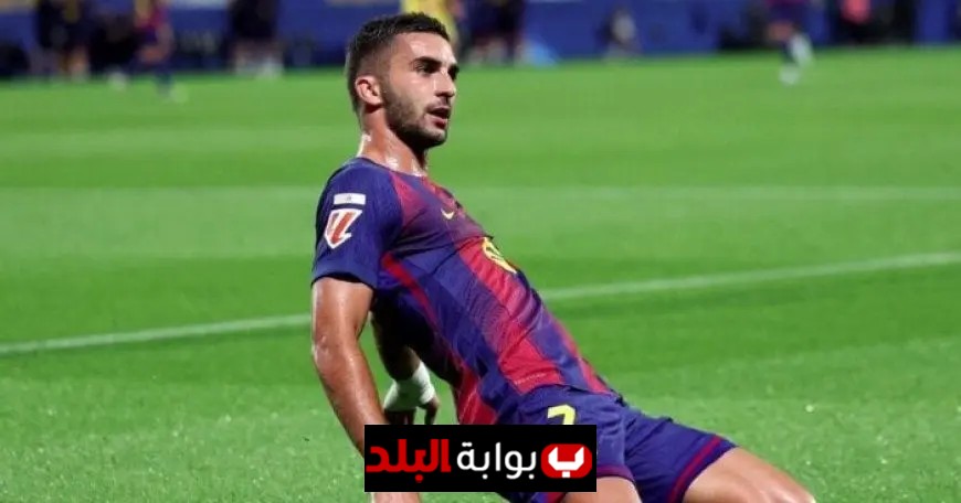 برشلونة يتقدم بهدفين من فيران توريس ضد خيتافي في الشوط الأول بالدوري الإسباني فيديو