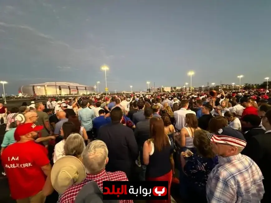 Massive Crowd Gathers at State Farm Stadium: How Many People Were at the Charlie Kirk Memorial?