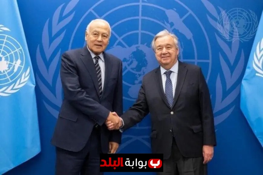 أبو الغيط وغوتيريش يتناولان الكارثة الإنسانية الراهنة في غزة