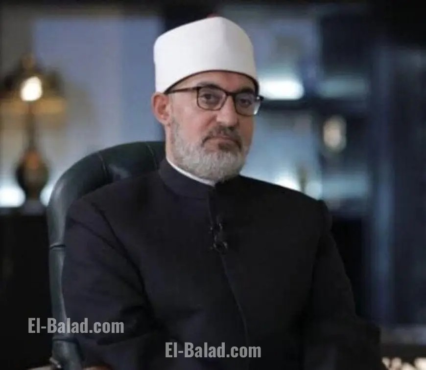 مفتي الجمهورية يؤكد أن معاناة غزة تعكس اختباراً حقيقياً لصدق العالم في الترويج للسلام