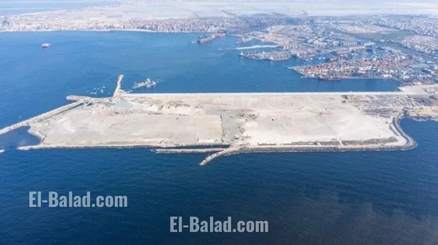 النقل تكشف عن صور جوية مذهلة لمحطة تحيا مصر 2 في ميناء الدخيلة