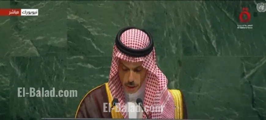 وزير الخارجية السعودي يؤكد أن موقف فرنسا يعكس دعم المجتمع الدولي لتحقيق العدالة لفلسطين