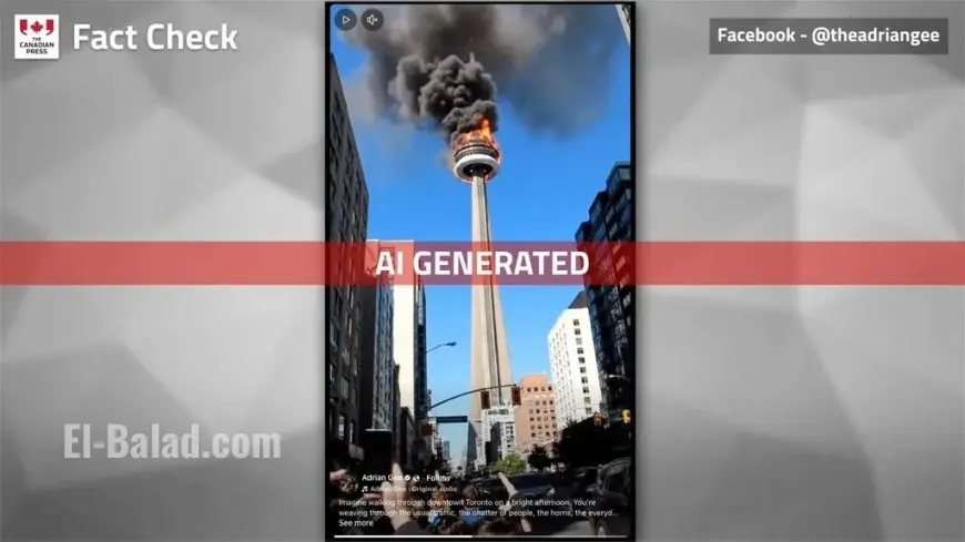 CN Tower Fire 2025: Viral Video Sparks Panic as Toronto CN Tower Officials Deny Blaze