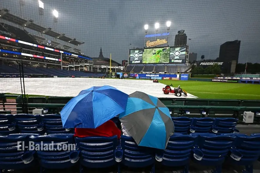 Guardians Rain Delay Forces Fans to Wait as Tigers Clash Postponed in Cleveland