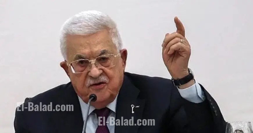 الرئيس الفلسطيني يكشف عن جريمة حرب ترتكبها إسرائيل ضد الإنسانية في غزة