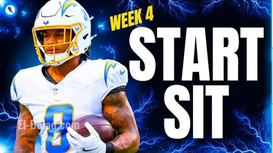 Start Sit Week 4 Fantasy Football Guide: Key Picks, Injuries, and Bold Predictions You Need to Know