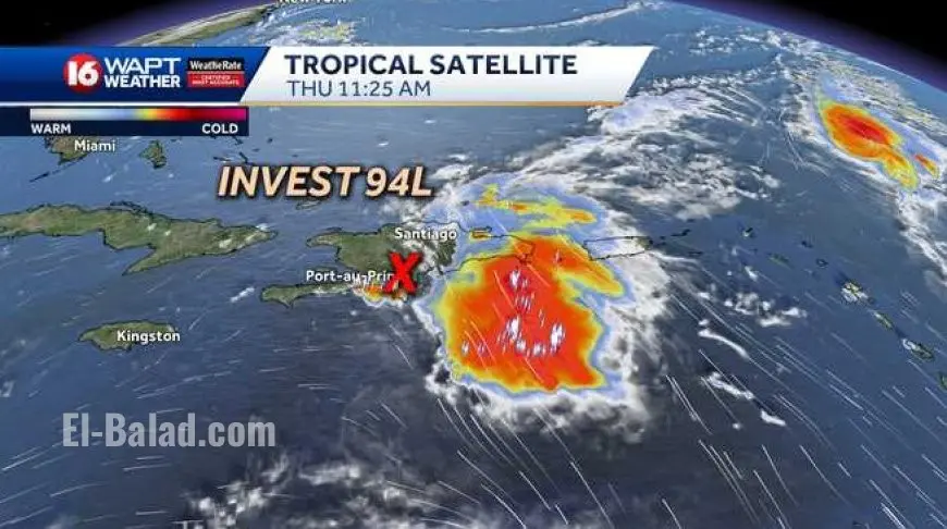 Tropical Storm Humberto Forecast: NOAA Hurricane Tracker Monitors Invest 94L as Hurricane Center Issues Updates as Rare Fujiwhara Effect Looms