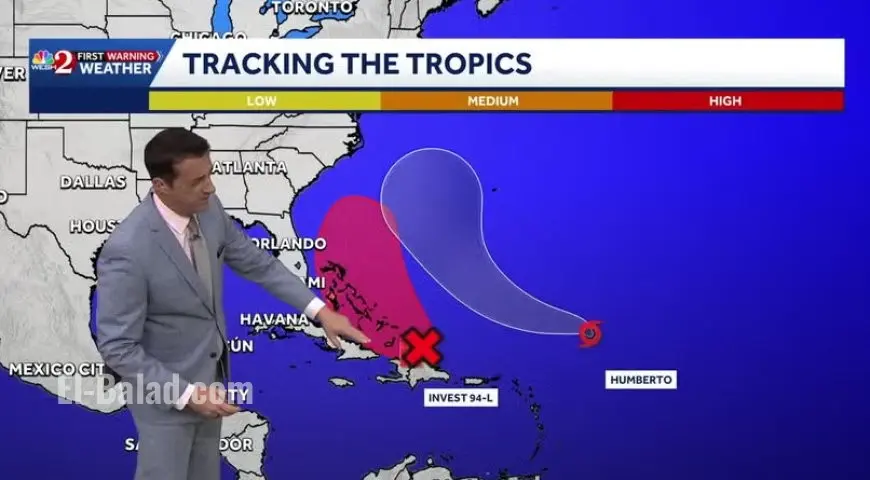 Tropical Storm Humberto Forecast Update: NOAA Hurricane Tracker, Spaghetti Models, and NHC Alerts Point to a Potential Major Hurricane in the 2025 Season