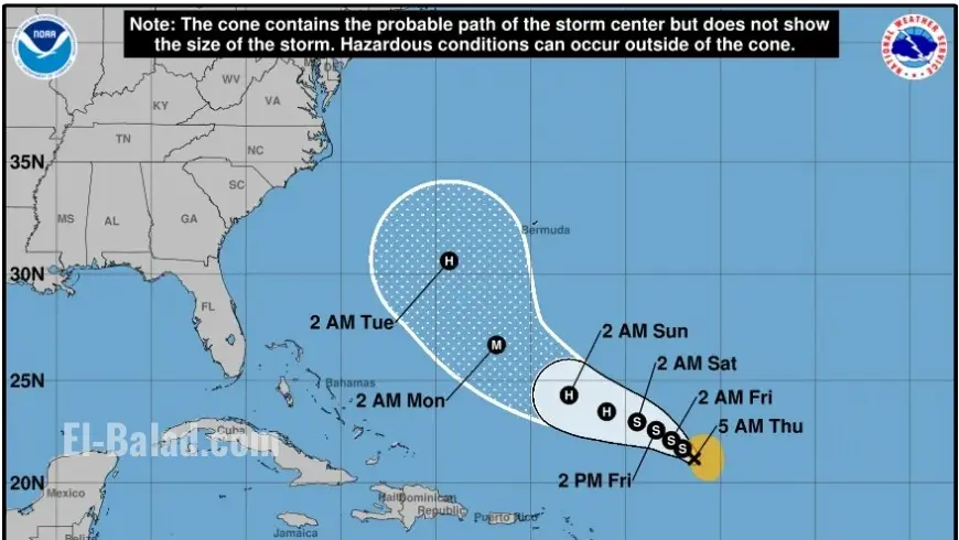 Tropical Storm Humberto Forecast Sparks Concern: Could the Hurricane Strengthen and Trigger a Rare Fujiwhara Effect?