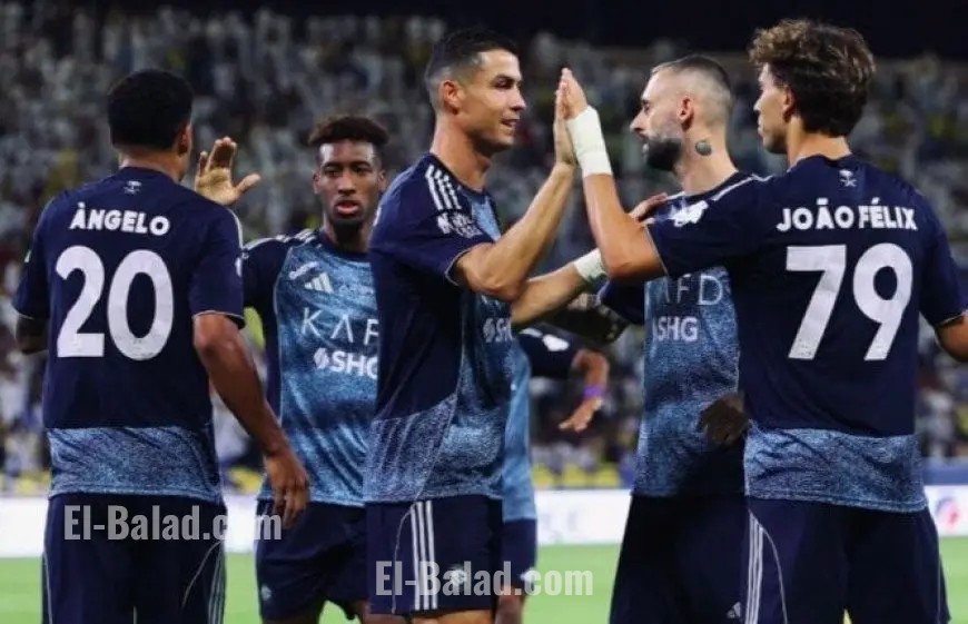 التشكيل الرسمي للنصر يثير الحماس في قمة الدوري السعودي ضد اتحاد جدة بالقوة الضاربة
