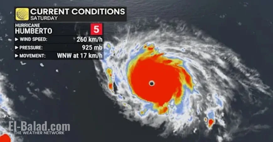 Hurricane Humberto Becomes Category 5 as Tropical Storm Hurricane Imelda Threatens Southeast with Fujiwhara Twist