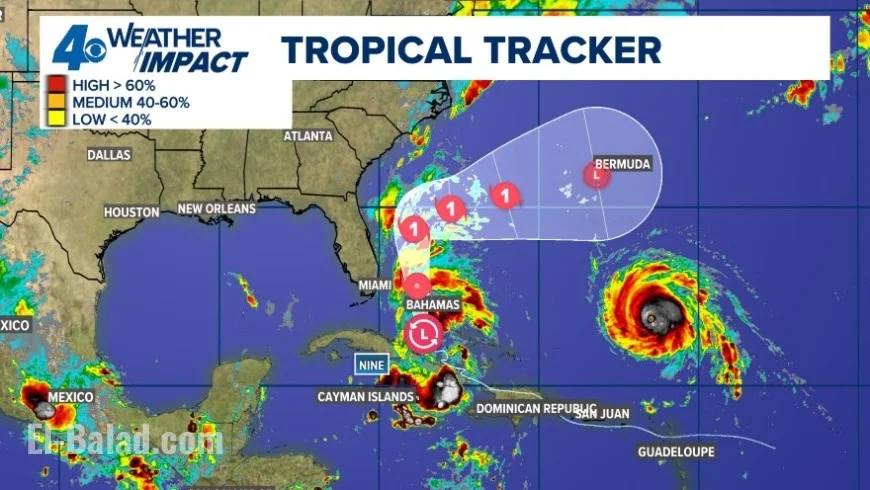 Hurricane Tracker Update: Category 5 Humberto, With Imelda Threatening the U.S. Coast and More Storms Moving Across the Atlantic