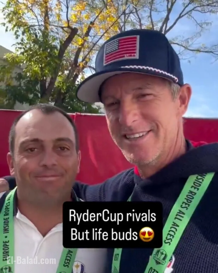 Ryder Cup 2025: Ted Scott and Francesco Molinari Reconcile After Saturday’s Heated Argument with Video