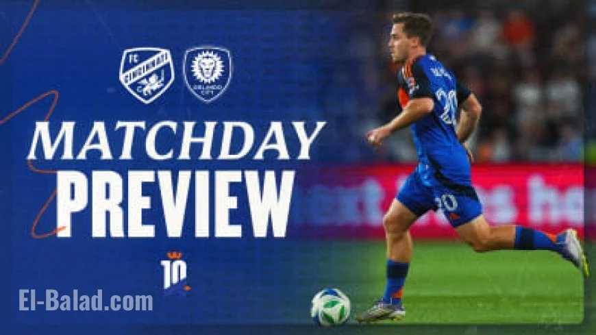 Exciting Sunday Night Soccer Showdown: FC Cincinnati vs Orlando City SC at TQL Stadium