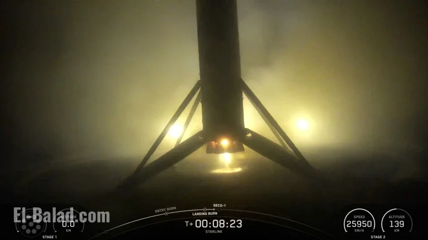 SpaceX Successfully Deploys 24 Starlink Internet Satellites and Lands Rocket on Ocean Ship Video