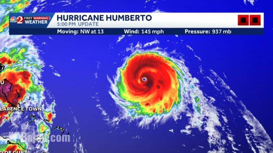 Hurricane Humberto Tracker: Category 5 Storm Intensifies as East Coast and Bermuda Monitor Impacts