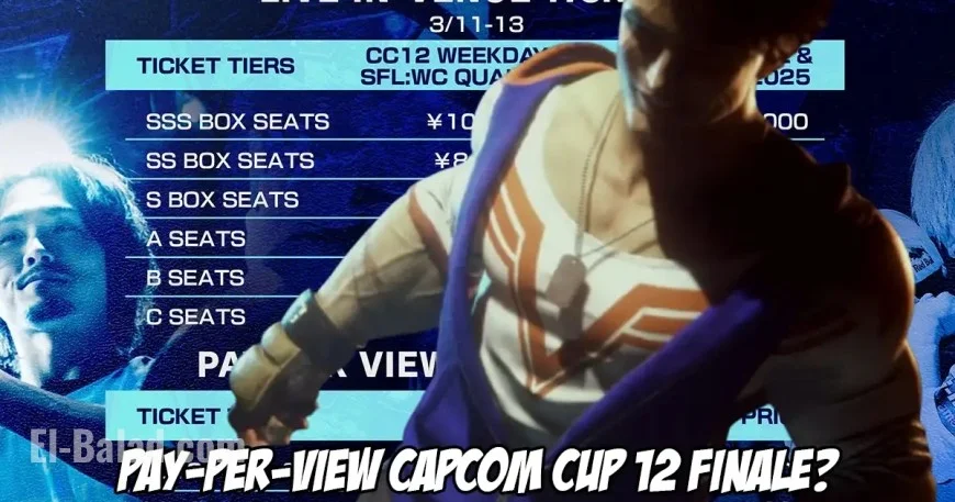 Capcom Cup 12 Finals Goes Pay-Per-View: Capcom Unveils Streaming Details