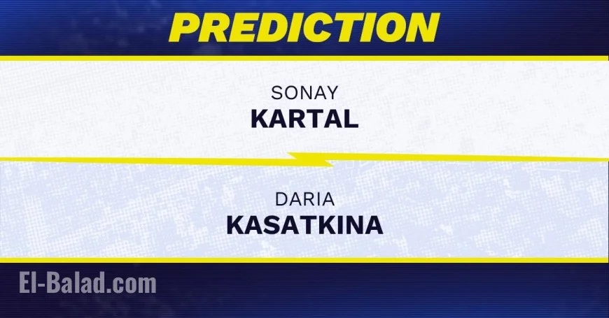 WTA China Open 2025 predictions and odds Sonay Kartal vs Daria Kasatkina picks