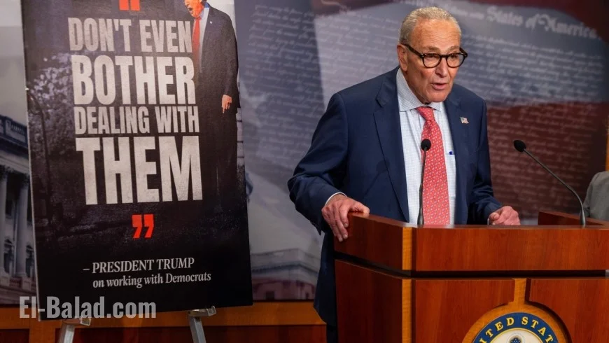 Congressional Leaders Rush to White House as Government Shutdown Looms