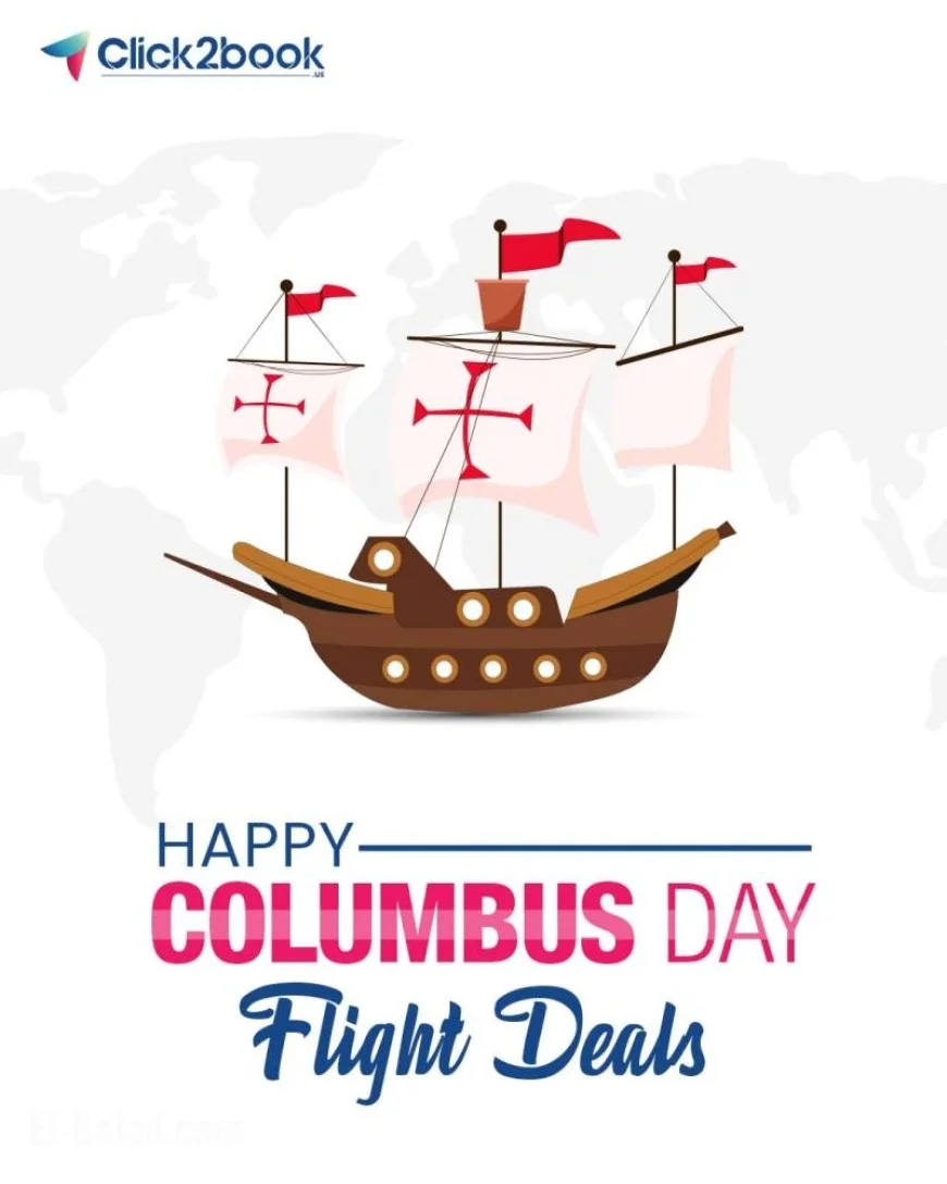 Discover unbeatable Columbus Day flight deals at Click2book.us for affordable travel adventures