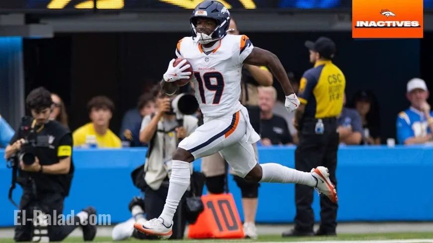 Wide Receiver Marvin Mims Jr. Set to Play in Monday Night Football Clash Against Bengals