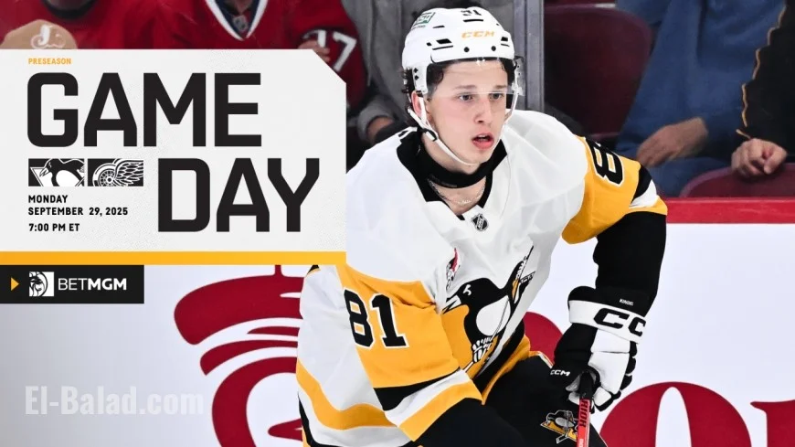 Exciting Penguins Preseason Matchup Against Red Wings on September 29 2025