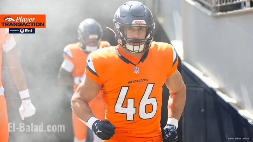 Broncos Elevate Fullback Adam Prentice to Active Roster