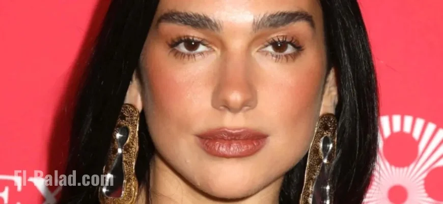 Dua Lipa Turns Heads in Heels and Daring Outfit as a Wedding Guest
