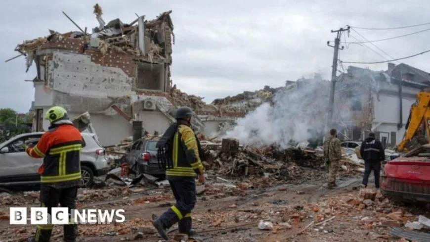 Russia Launches Hundreds of Drones and Missiles in Massive Attack on Ukraine