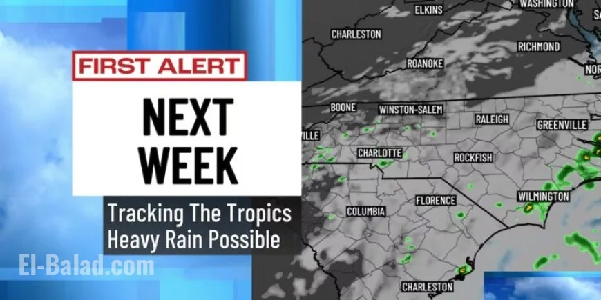 Storms Leave the Carolinas Tonight as First Alerts Forecast Tropical Activity Next Week