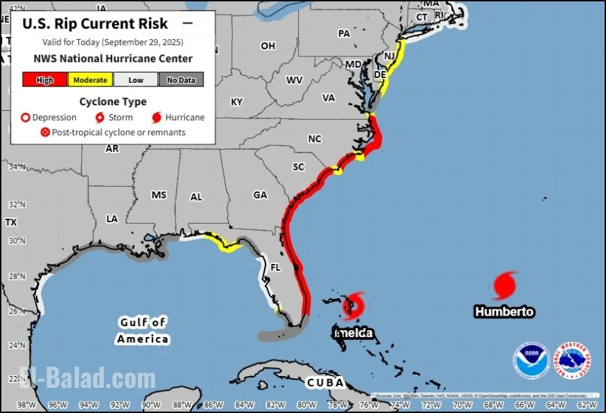NOAA Hurricane Updates: Tracking Tropical Storm Imelda with the Official Hurricane Tracker