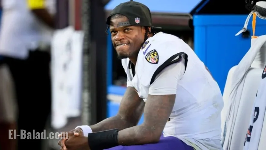 Uncertain Return for Ravens’ Lamar Jackson in Week 5 Due to Hamstring Injury; Nnamdi Madubuike Sidelined for Season with Neck Injury