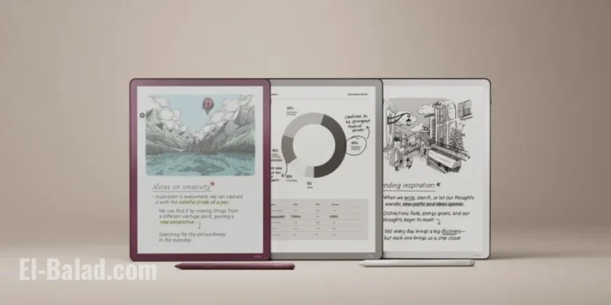 Amazon launches revamped Kindle Scribe series featuring first color display model
