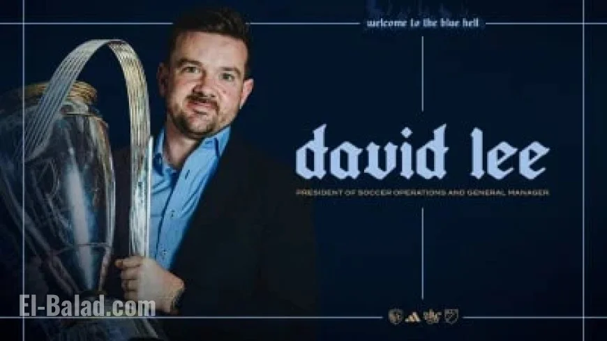 David Lee appointed as President of Soccer Operations and General Manager at Sporting KC