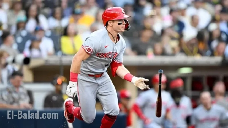 Matt McLain Secures Reds’ First Postseason Hit Against Dodgers