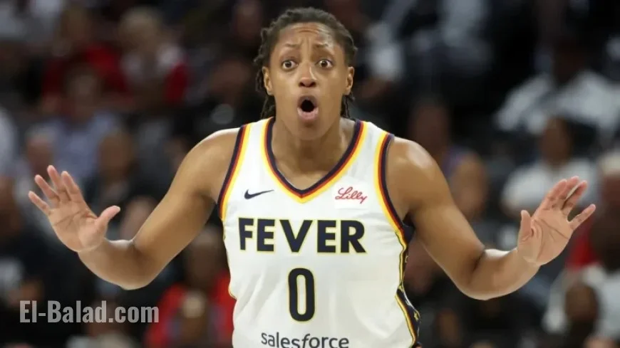 Kelsey Mitchell Injury Sidelines Indiana Fever Guard for Game 5