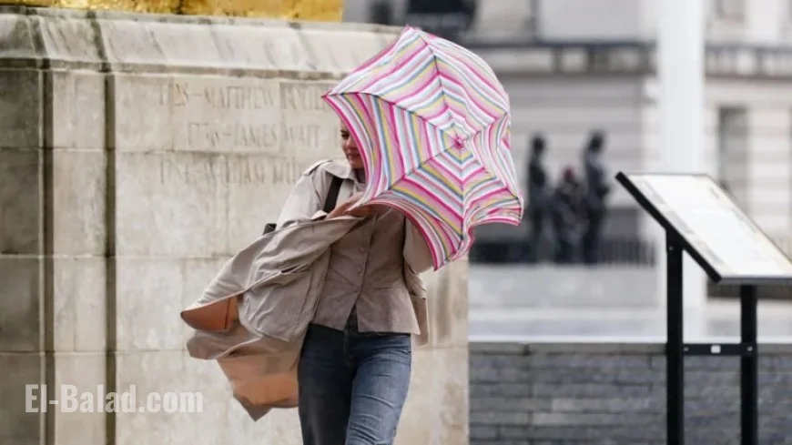 Storm Amy to Bring Strong Winds and Heavy Rain Soon